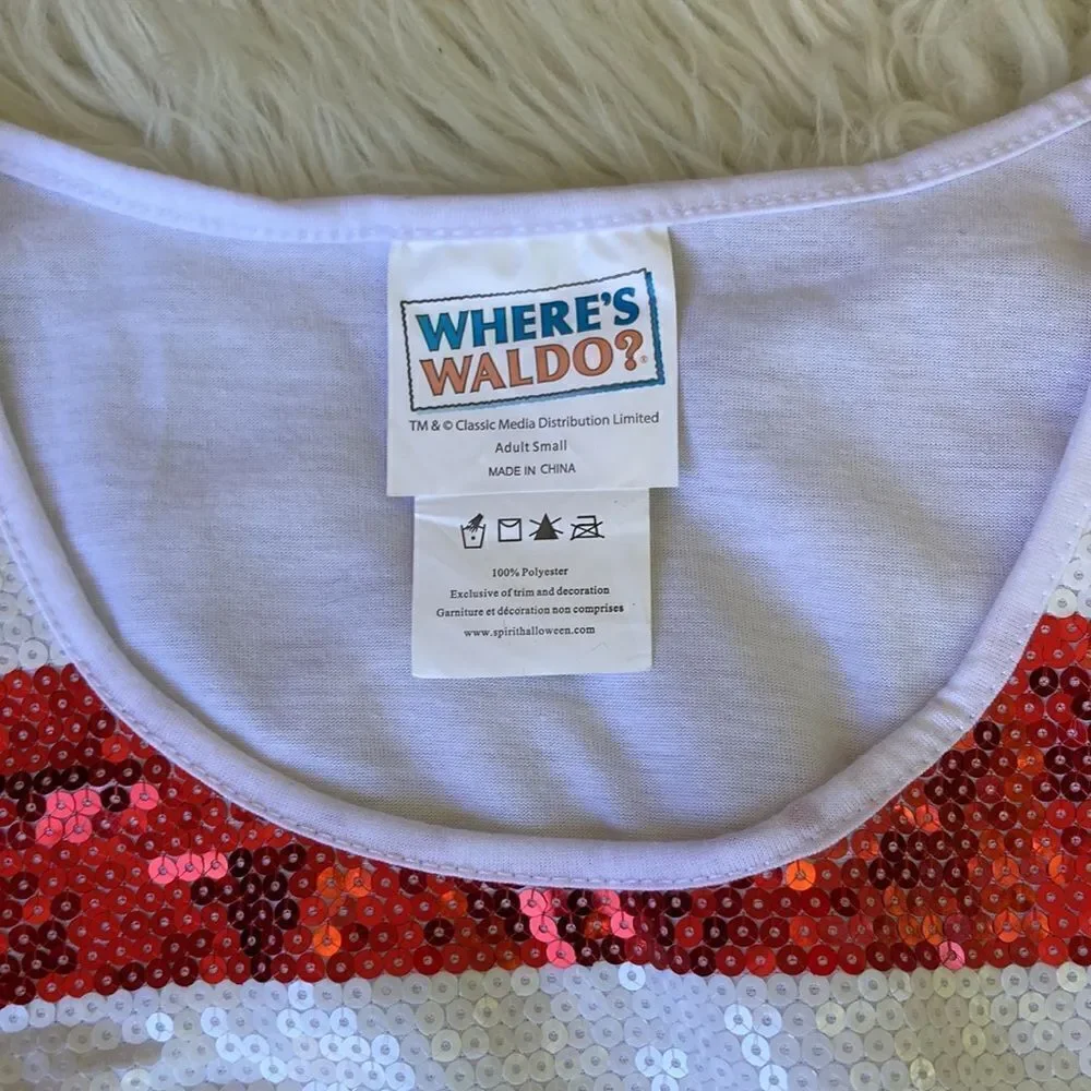 EUC Spirits Wenda Where’s Waldo ? Adult Size S - Picture 5 of 8